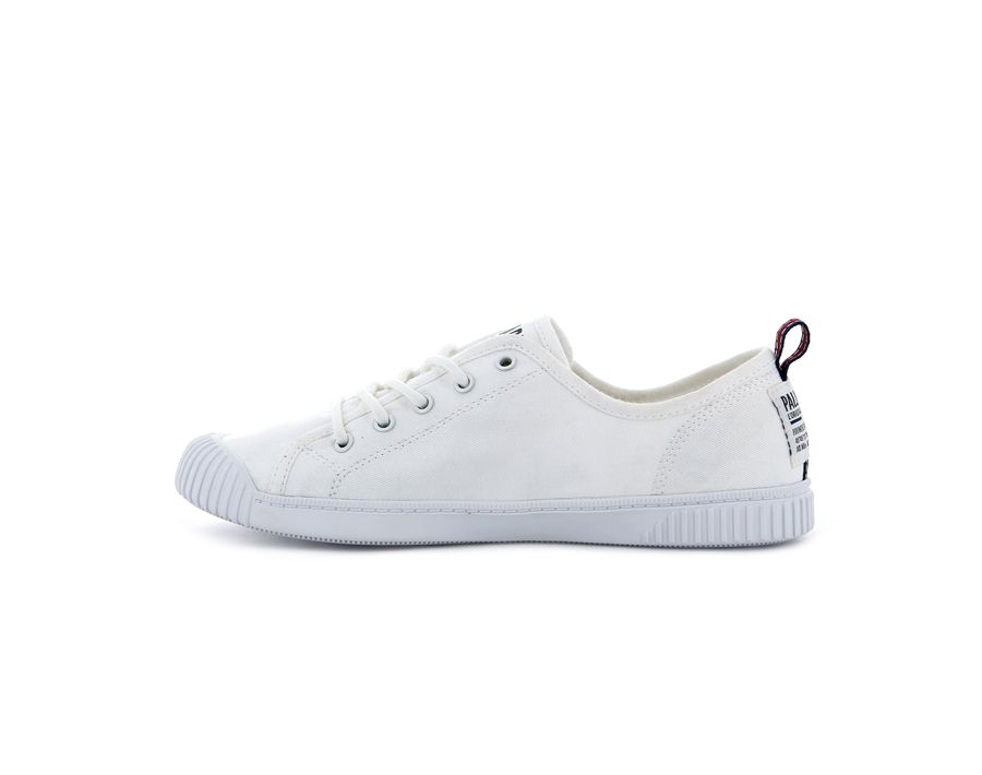 Palladium Easy Lace Kanvas Beyaz | BFY457PT