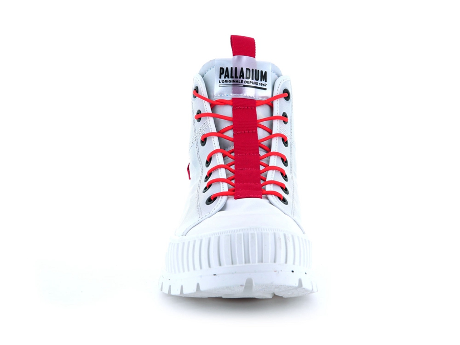 Palladium Pallashock Mid Ticket To Earth Beyaz | JAG8323UN