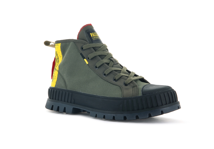 Palladium Pallashock Supply Hi Zeytin Yeşili | GAS5992JT