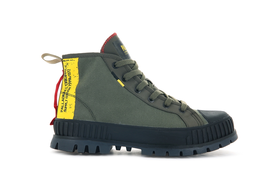 Palladium Pallashock Supply Hi Zeytin Yeşili | GAS5992JT