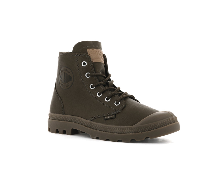 Palladium Pampa Hi Deri Ul Çikolata | QCX3932KD