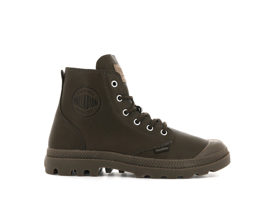 Palladium Pampa Hi Deri Ul Çikolata | QCX3932KD