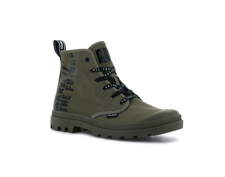 Palladium Pampa Hi Future Yeşil | BEM8068CR