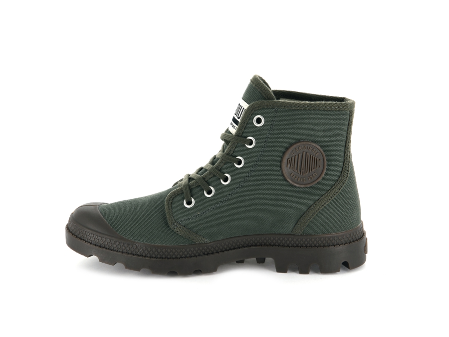 Palladium Pampa Hi Originale Zeytin Yeşili Siyah | RZH7031MN