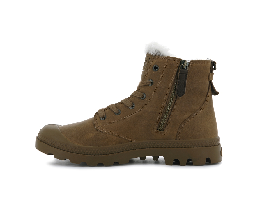 Palladium Pampa Hi Pilot Çikolata | AZD4971JW