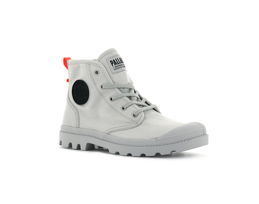 Palladium Pampa Hi Twill Gri | RQG4258YA