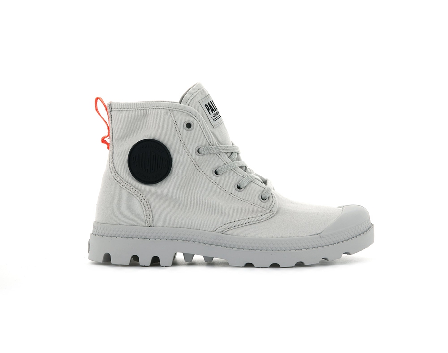 Palladium Pampa Hi Twill Gri | RQG4258YA