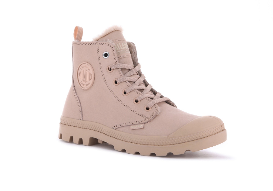 Palladium Pampa Hi Zip Deri S Pembe | JUD5375WP