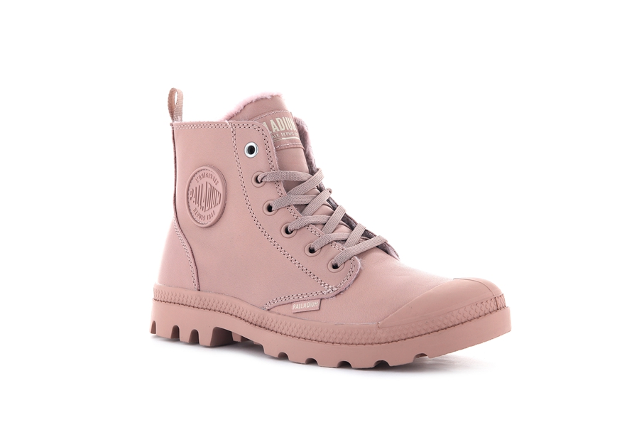 Palladium Pampa Hi Zip Deri S Pembe | UZA18FZ