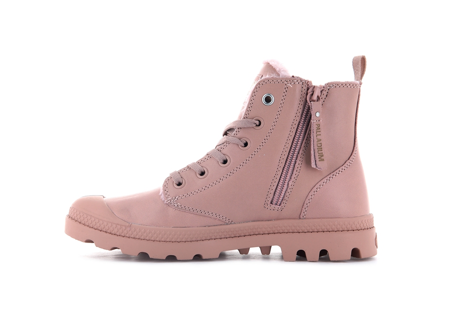 Palladium Pampa Hi Zip Deri S Pembe | UZA18FZ