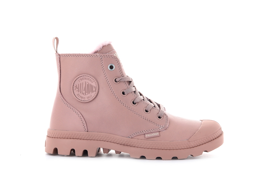 Palladium Pampa Hi Zip Deri S Pembe | UZA18FZ