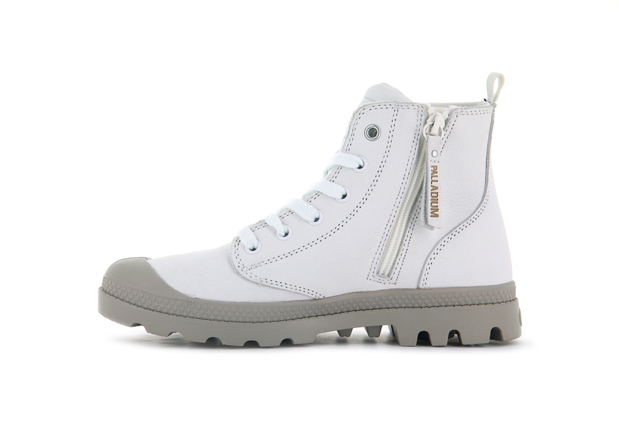 Palladium Pampa Hi Zip Sl Beyaz | TBI2678OU