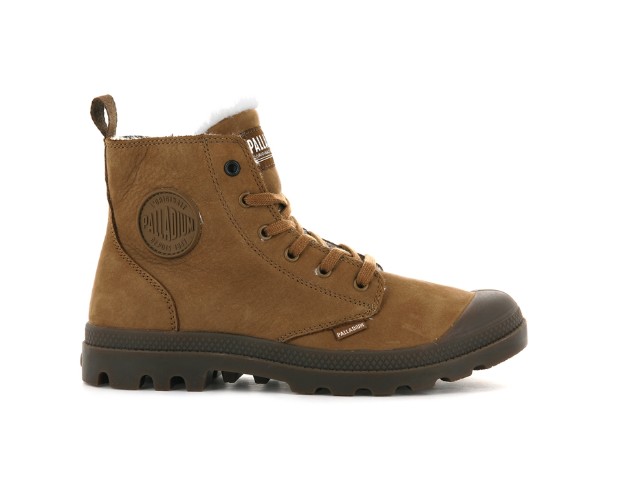 Palladium Pampa Hi Zip Wl Kahverengi | WSX6614SU