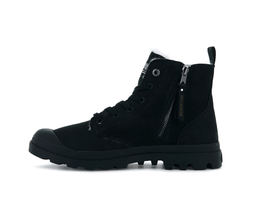 Palladium Pampa Hi Zip Wl Siyah | UKS308QZ