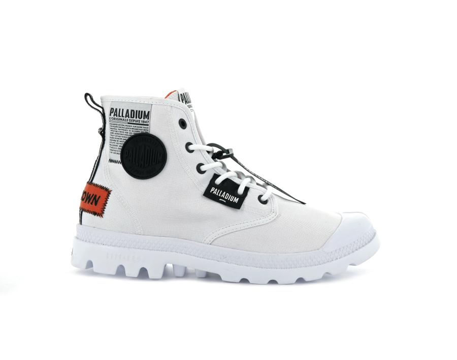 Palladium Pampa Lite Overlab Beyaz | GDK9667XM