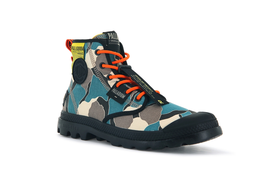 Palladium Pampa Lite Overlab Camo Camo | IKK145RD