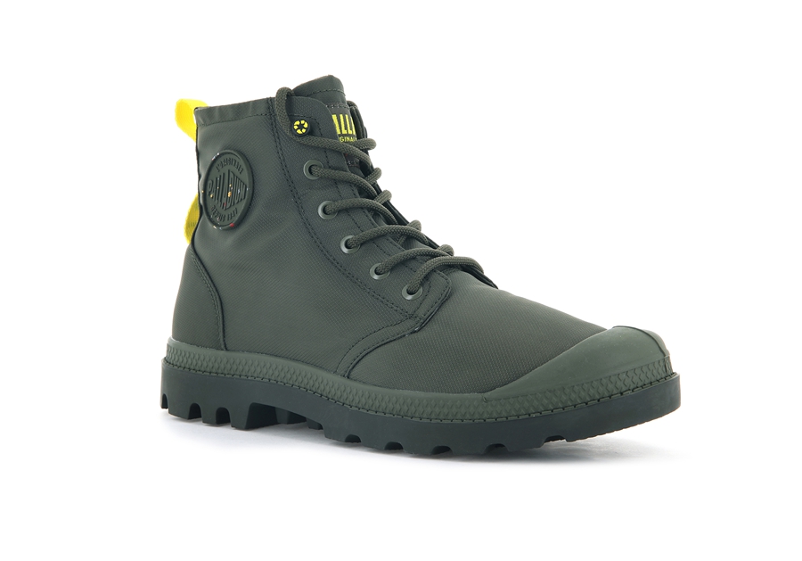 Palladium Pampa Recycle Su Geçirmez+ 2 Zeytin Yeşili | FPX9810OO