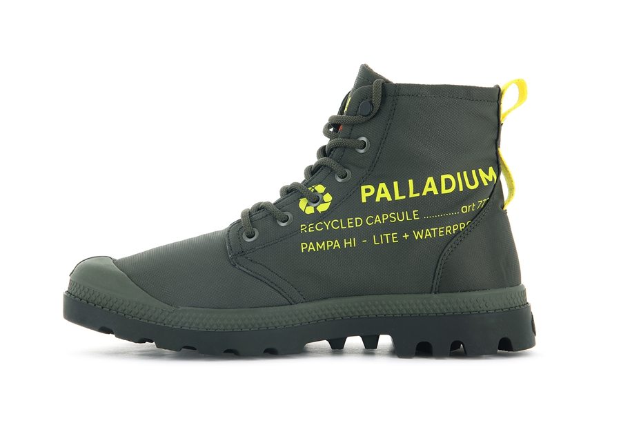 Palladium Pampa Recycle Su Geçirmez+ 2 Zeytin Yeşili | FPX9810OO