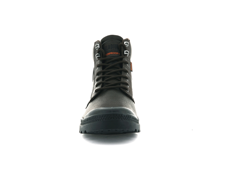 Palladium Pampa Shield Wp+ Lth Koyu Kahverengi | NXR9114IQ