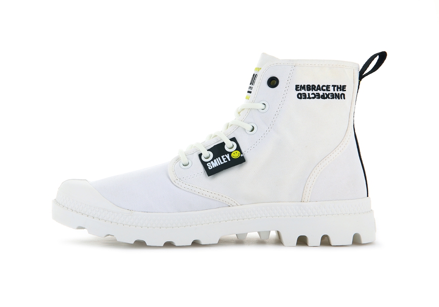 Palladium Pampa Smiley Change Beyaz | JEN8528AH