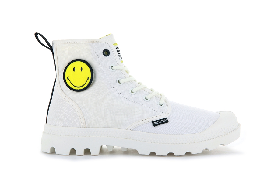 Palladium Pampa Smiley Change Beyaz | PCX3420BN