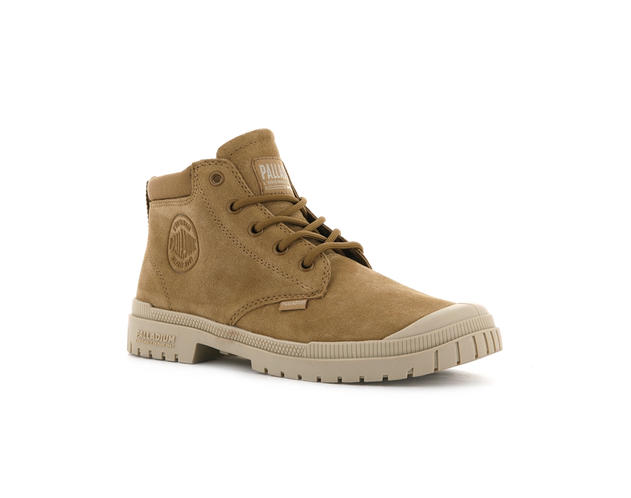 Palladium Pampa Sp20 Cuff Low Kahverengi | EAV7731IR