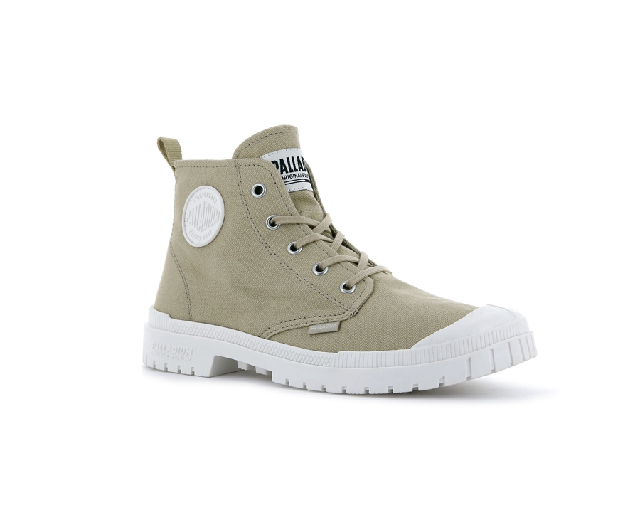 Palladium Pampa Sp20 Hi Kanvas Yeşil | LEV1766BP