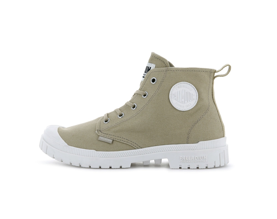 Palladium Pampa Sp20 Hi Kanvas Yeşil | LEV1766BP