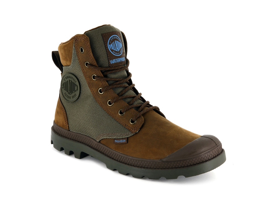 Palladium Pampa Sport Cuff Wpn Kahverengi | KTU5782SI