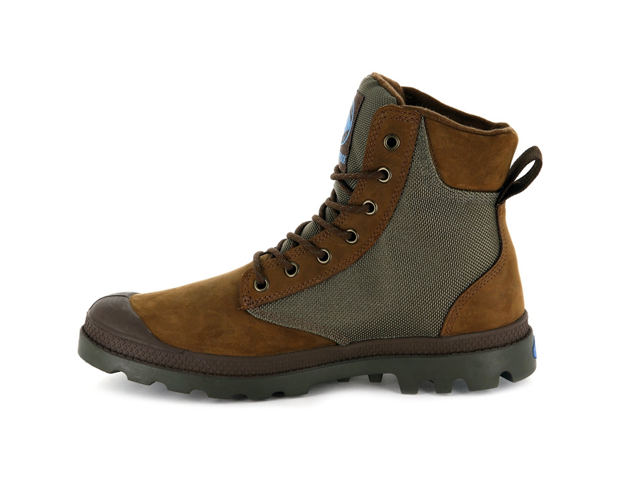 Palladium Pampa Sport Cuff Wpn Kahverengi | KTU5782SI