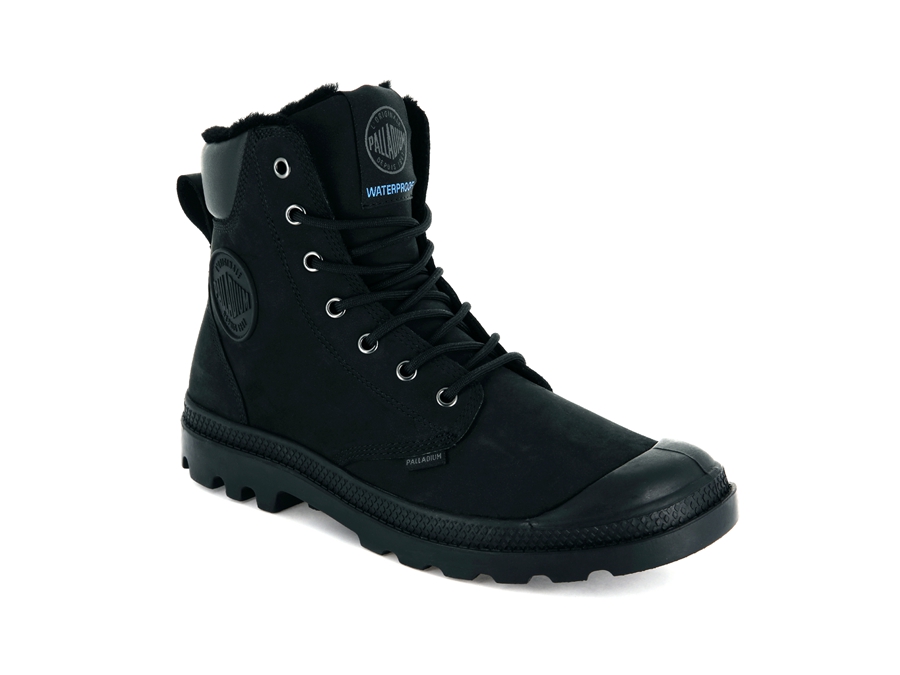 Palladium Pampa Sport Cuff Wps Siyah | JXE1467WQ