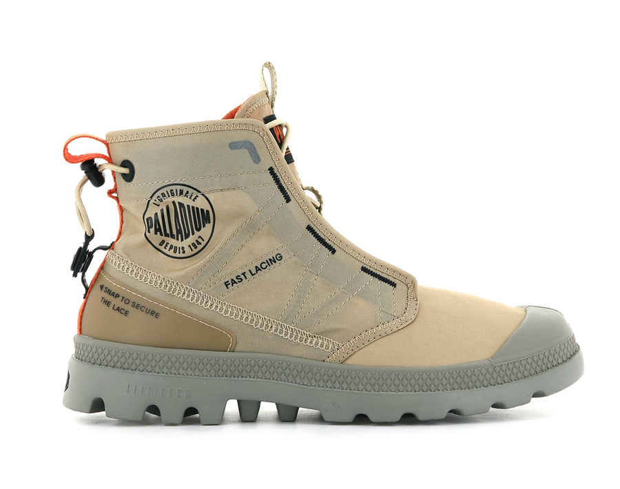 Palladium Pampa Travel Lite Haki | SQT6242CV