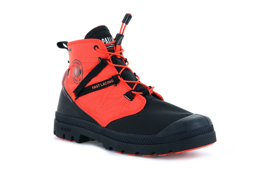 Palladium Pampa Travel Lite+ Su Geçirmez Turuncu Siyah | HGV3414WB