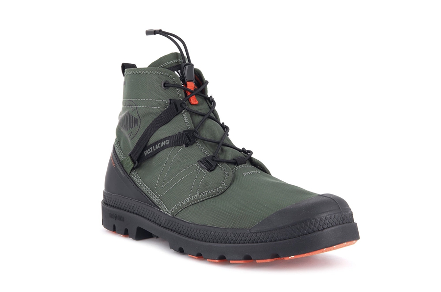 Palladium Pampa Travel Lite+ Su Geçirmez Zeytin Yeşili | SXF9512XO