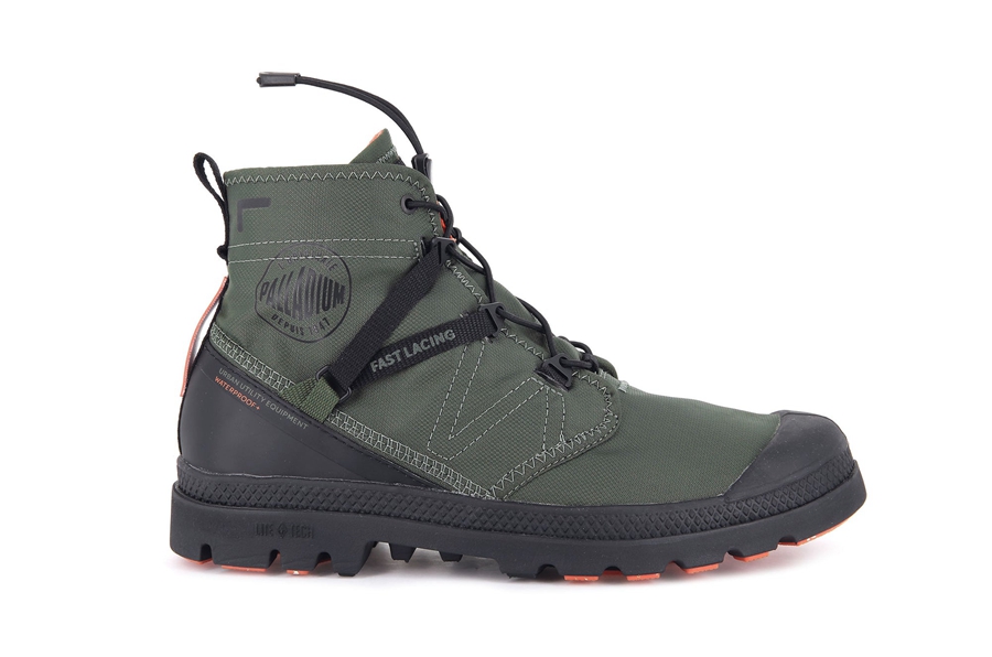 Palladium Pampa Travel Lite+ Su Geçirmez Zeytin Yeşili | SXF9512XO