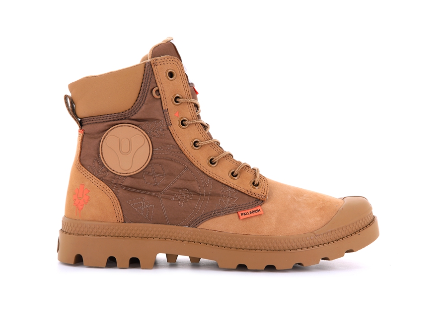 Palladium Pampa X Destiny Wpn Kahverengi | VIQ5356FY