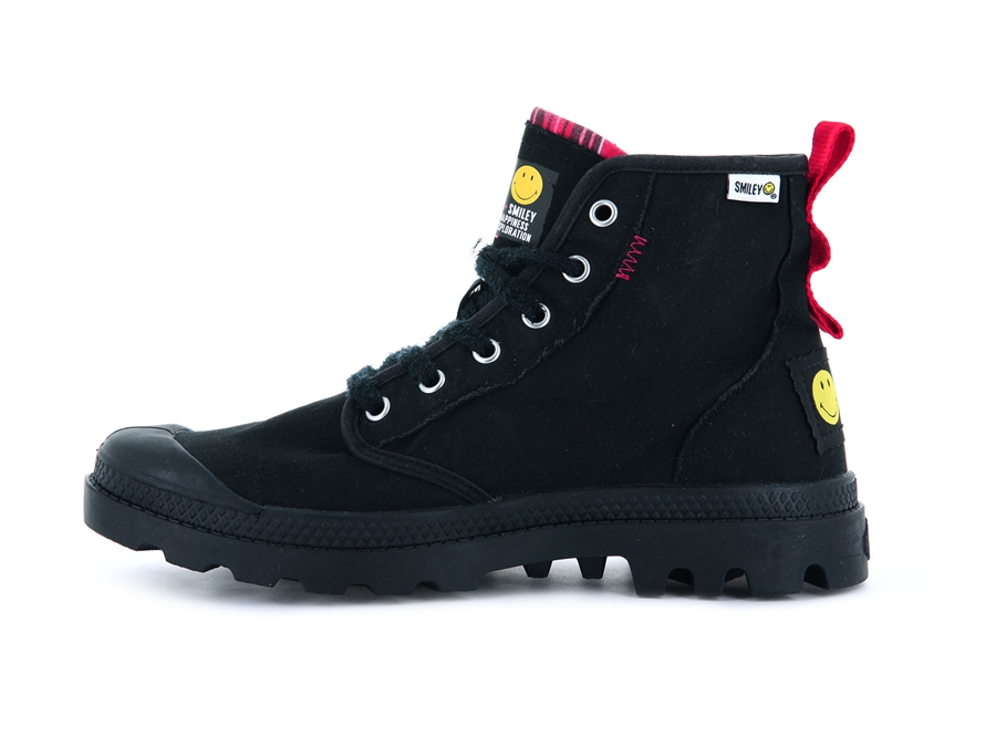 Palladium Pampa X Smiley 1970 Siyah | BMH1584LE