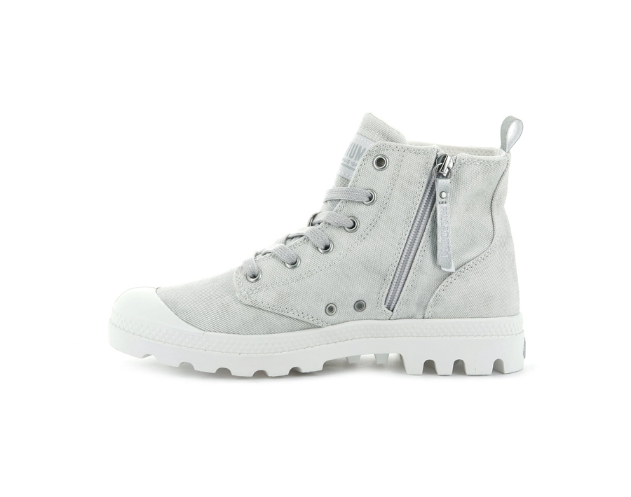 Palladium Pampa Zip Desertwash Beyaz | FIW961WM