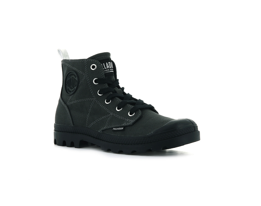 Palladium Pampa Zip Desertwash Koyu Gri | HVF6754IX