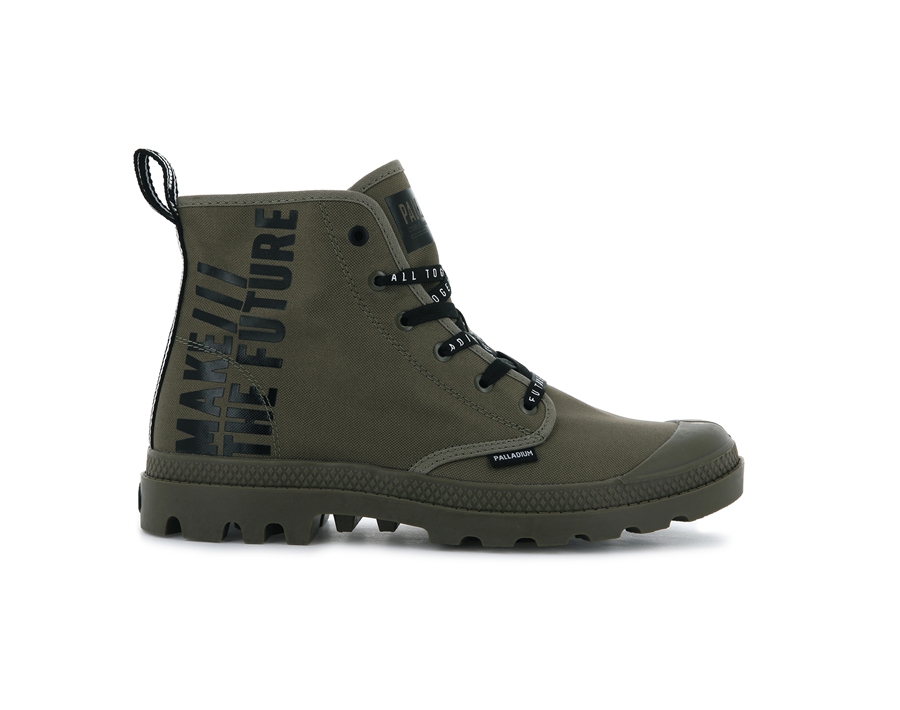 Palladium Pampa Hi Future Yeşil | BEM8068CR