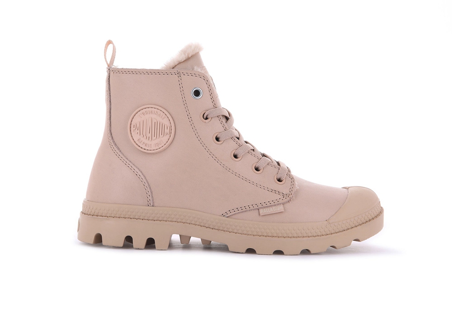 Palladium Pampa Hi Zip Deri S Pembe | JUD5375WP