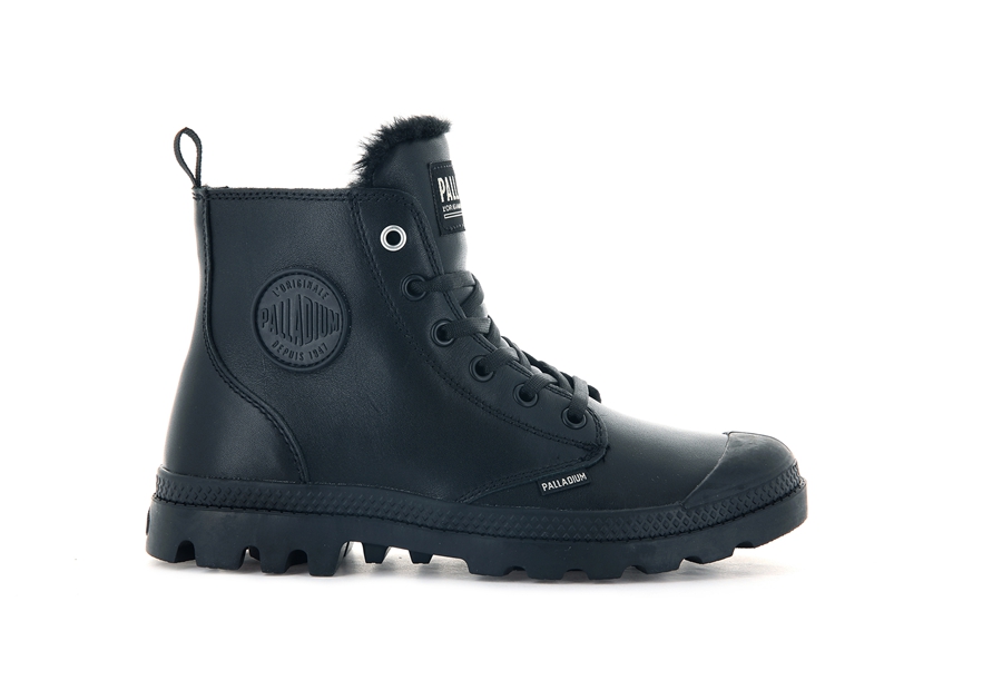 Palladium Pampa Hi Zip Deri S Siyah | GHM6242DB