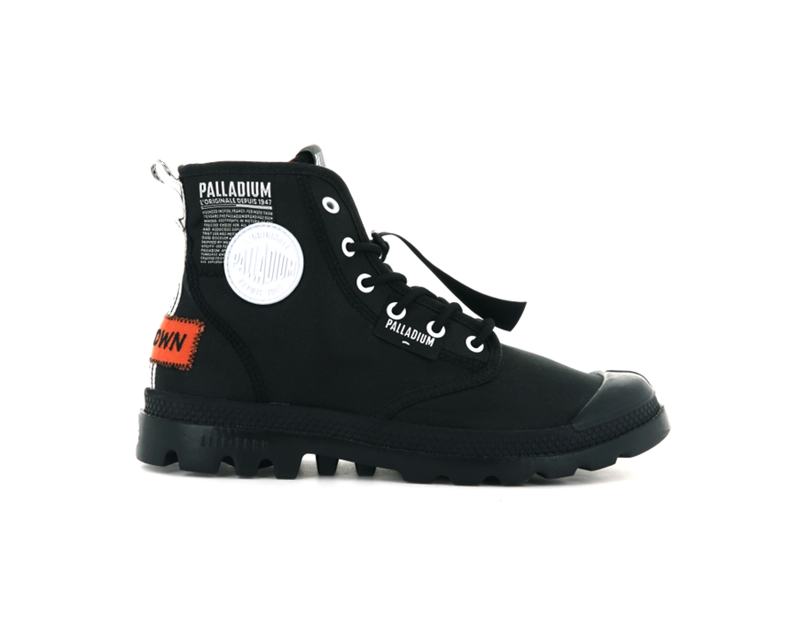 Palladium Pampa Lite Overlab Siyah | AMR182EX