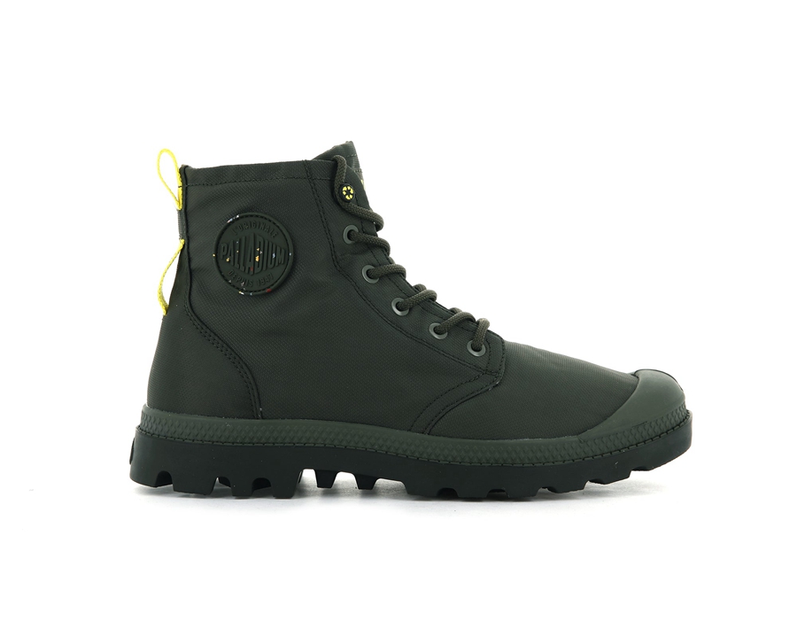 Palladium Pampa Recycle Su Geçirmez+ 2 Zeytin Yeşili | FPX9810OO