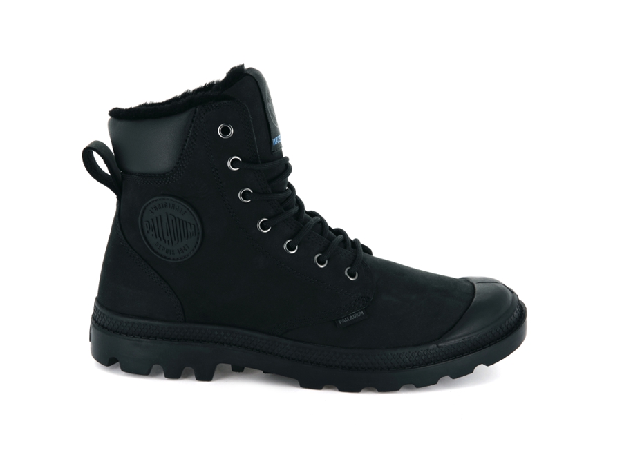 Palladium Pampa Sport Cuff Wps Siyah | JXE1467WQ