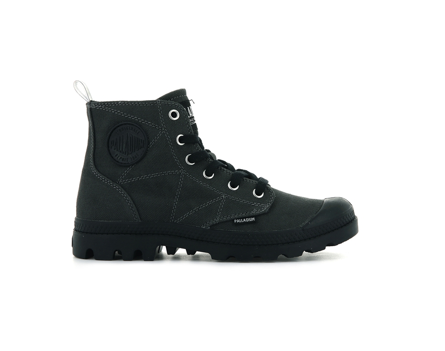 Palladium Pampa Zip Desertwash Koyu Gri | HVF6754IX